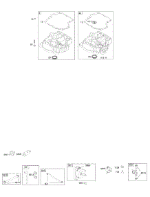 Engine Sump, Fuel Supply parts for Briggs & Stratton Engine 31H777-0122-B1 from AppliancePartsPros.com