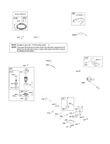 Alternator, Controls, Electric Starter, Governor Spring, Ignition parts for Briggs & Stratton Engine 31N607-0868-G5 from AppliancePartsPros.com