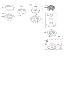 Flywheel parts for Briggs & Stratton Engine 31N707-4374-G1 from AppliancePartsPros.com