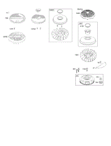 Flywheel, Governor Spring parts for Briggs & Stratton Engine 31P677-0150-B1 from AppliancePartsPros.com
