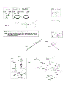 Controls, Electric Starter, Governor Spring, Ignition parts for Briggs & Stratton Engine 31Q677-0124-B1 from AppliancePartsPros.com