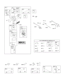Carburetor, Fuel Supply, Kit - Carburetor Overhaul, Ready Start parts for Briggs & Stratton Engine 31S777-0002-B1 from AppliancePartsPros.com