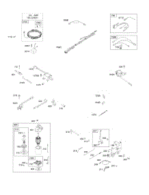 Controls, Alternator, Wire Assy, Electric Starter, Governor Spring, Ignition, Ready Start System parts for Briggs & Stratton Engine 31S877-0004-B1 from AppliancePartsPros.com