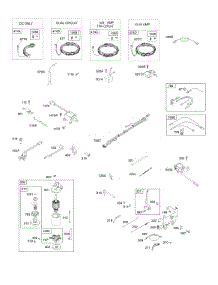Controls, Alternator, Wire Assy, Electric Starter, Governor Spring, Ignition, Ready Start System parts for Briggs & Stratton Engine 31S977-0008-B1 from AppliancePartsPros.com