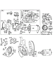 Electric Starter, Misc Elect parts for Briggs & Stratton Engine 325437-0154-99 from AppliancePartsPros.com