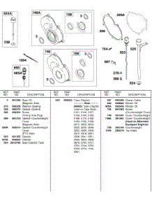 Counterweight Cover, Oil Fill parts for Briggs & Stratton Engine 326431-2521-02 from AppliancePartsPros.com