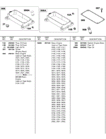 Engine Base parts for Briggs & Stratton Engine 326431-2521-02 from AppliancePartsPros.com