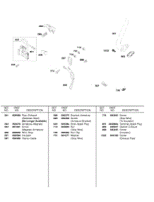 Ignition, Insulator, Wires, Exhaust Pipe parts for Briggs & Stratton Engine 327431-0100-01 from AppliancePartsPros.com