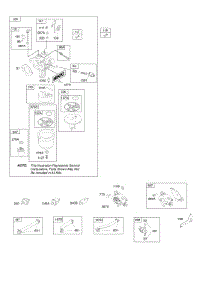 Carburetor, Fuel Supply parts for Briggs & Stratton Engine 331877-4449-G5 from AppliancePartsPros.com