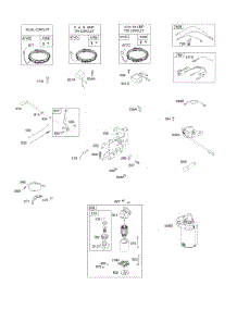 Alternator, Controls, Electric Starter, Governor Spring, Ignition parts for Briggs & Stratton Engine 33M977-0005-G5 from AppliancePartsPros.com