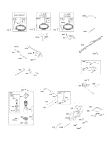 Alternator, Controls, Electric Starter, Governor Spring, Ignition, Ready Start System parts for Briggs & Stratton Engine 33S877-0013-G1 from AppliancePartsPros.com