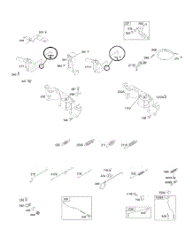 Controls, Governor Spring parts for Briggs & Stratton Engine 350447-0128-01 from AppliancePartsPros.com
