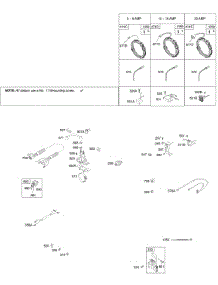 Alternator, Ignition parts for Briggs & Stratton Engine 351447-0416-01 from AppliancePartsPros.com