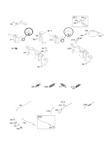Controls, Governor Spring parts for Briggs & Stratton Engine 351447-1046-A1 from AppliancePartsPros.com