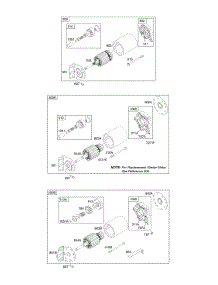 Electric Starter #1 parts for Briggs & Stratton Engine 351447-1192-A1 from AppliancePartsPros.com