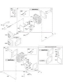 Cylinder Head, Valves, Gasket Set - Valve parts for Briggs & Stratton Engine 351772-1102-E1 from AppliancePartsPros.com