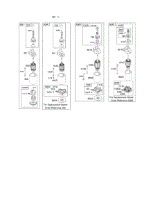 Electric Starter parts for Briggs & Stratton Engine 351777-1044-A2 from AppliancePartsPros.com