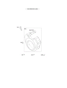Blower Housing parts for Briggs & Stratton Engine 354447-0110-E1 from AppliancePartsPros.com