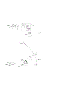 Lubrication parts for Briggs & Stratton Engine 354447-0116-E1 from AppliancePartsPros.com