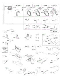 Alternator, Ignition, Switches parts for Briggs & Stratton Engine 356447-0234-G1 from AppliancePartsPros.com