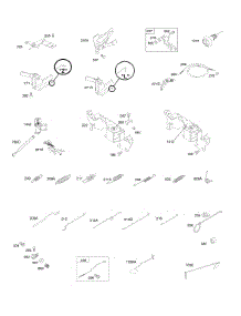 Controls, Governor Spring parts for Briggs & Stratton Engine 356447-0299-F1 from AppliancePartsPros.com