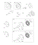 Flywheel, Rotating Screen, Stub Shaft