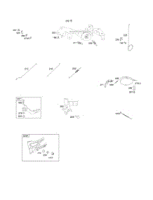 Controls And Governor Springs parts for Briggs & Stratton Engine 356777-0121-G1 from AppliancePartsPros.com