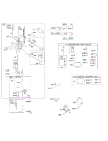 Carburetor, Fuel Pump, Kit  - Carburetor Overhaul parts for Briggs & Stratton Engine 35777A-0113-E2 from AppliancePartsPros.com