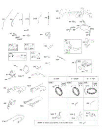 Alternator, Ignition,, Controls, Governor Spring, Fuel Supply parts for Briggs & Stratton Engine 358777-0113-G1 from AppliancePartsPros.com