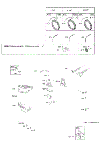 Alternator, Ignition parts for Briggs & Stratton Engine 359447-0115-E1 from AppliancePartsPros.com