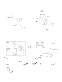 Controls, Governor Spring, Exhaust System, Fuel Supply parts for Briggs & Stratton Engine 359447-0116-E1 from AppliancePartsPros.com