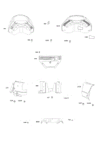 Blower Housings, Air Guides parts for Briggs & Stratton Engine 359770-0002-E1 from AppliancePartsPros.com