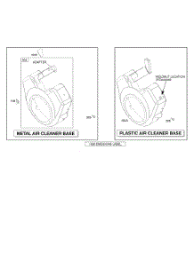 Blower Housing parts for Briggs & Stratton Engine 380447-0141-E1 from AppliancePartsPros.com