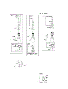 Electric Starter parts for Briggs & Stratton Engine 380777-0036-E1 from AppliancePartsPros.com