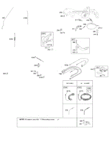 Alternator, Controls, Governor Spring, Ignition parts for Briggs & Stratton Engine 380777-0131-E2 from AppliancePartsPros.com
