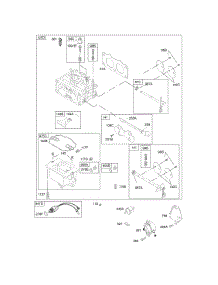 Carburetor, Fuel Supply parts for Briggs & Stratton Engine 380777-0142-E1 from AppliancePartsPros.com