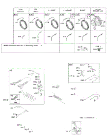 Alternator, Ignition parts for Briggs & Stratton Engine 381447-0235-E1 from AppliancePartsPros.com