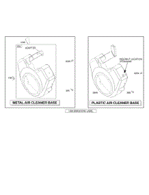 Blower Housing parts for Briggs & Stratton Engine 381447-0268-E1 from AppliancePartsPros.com