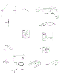 Controls, Alternator, Wires, Ignition, Springs parts for Briggs & Stratton Engine 381777-0115-E1 from AppliancePartsPros.com