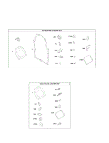 Engine Gasket Set, Value Gasket Kit parts for Briggs & Stratton Engine 384447-0113-E1 from AppliancePartsPros.com