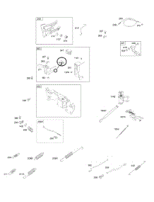 Controls, Springs, Links parts for Briggs & Stratton Engine 385447-0002-G1 from AppliancePartsPros.com