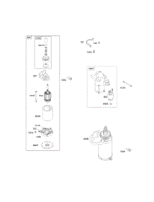 Electric Starters parts for Briggs & Stratton Engine 385777-1119-G1 from AppliancePartsPros.com