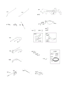 Controls, Springs, Alternators, Ignition parts for Briggs & Stratton Engine 385877-0001-B1 from AppliancePartsPros.com