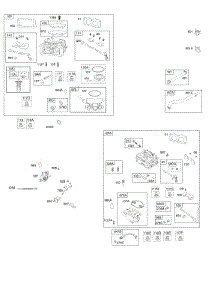 Carburetors, Fuel Pump parts for Briggs & Stratton Engine 386447-0150-H7 from AppliancePartsPros.com