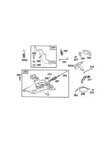 Control Assemblies,Oil Fill parts for Briggs & Stratton Engine 400777-1219-01 from AppliancePartsPros.com