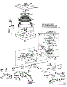 Carburetor Assy,Manifold,A / C parts for Briggs & Stratton Engine 401417-0137-99 from AppliancePartsPros.com