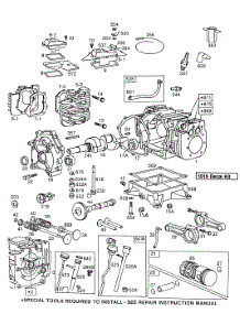 Cylinder,Cylinder Heads,Sump parts for Briggs & Stratton Engine 402437-0137-99 from AppliancePartsPros.com