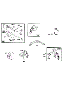 Panel Kits, Electrical Parts parts for Briggs & Stratton Engine 402447-1218-01 from AppliancePartsPros.com