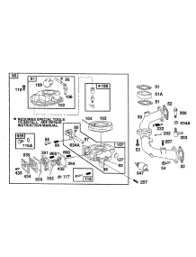 Carburetor Assembly,Manifold parts for Briggs & Stratton Engine 402707-1216-01 from AppliancePartsPros.com