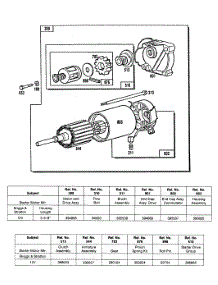Electric Starter And Chart parts for Briggs & Stratton Engine 404707-0118-01 from AppliancePartsPros.com